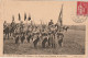 QU 5-(25)  CAMP DU VALDAHON - LE DRAPEAU DES CHASSEURS ET SA GARDE  -  2 SCANS - Other & Unclassified