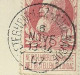 74 Op Brief Stempel PETEGHEM-LEZ-AUDENARDE Naar BRAIVES - 1905 Grosse Barbe