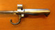 Delcampe - Baïonnette Avec Manche En Acier, Pour Fusil Lebel Type 1. France. M1886. (497) - Knives/Swords