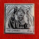 Gambia 2005, Pope John Paul II With Papal Ferula , Sterling Silver Foil/embossed Stamp, Death Of The Pope,MNH , Mi. 5565 - Gambie (1965-...)