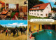 73723775 Eisborn Pony-Hotel Gasthof Zur Post Reiterferien Hallenbad Eisborn - Other & Unclassified