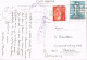 53966. Postal Aerea PUERTO De La LUZ (Las Palmas) Canarias 1969. Marca Hotel LAS CARACOLAS. Flor De Pascua - Brieven En Documenten