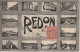 RE 3-(35) REDON - CARTE FANTAISIE MULTIVUES  - 2 SCANS - Redon