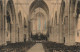 RE 3-(35) BAINS - INTERIEUR DE L' EGLISE - CARTE TOILEE COLORISEE - 2 SCANS - Other & Unclassified