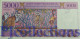 MADAGASCAR 5000 FRANCS 1995 PICK 78a UNC PREFIX "A" - Madagaskar