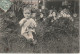 RE 14- AUTRES FRIMOUSSES - PETUNIAS - PORTRAIT DE BEBE AU MILIEU D' UN MASSIF DE FLEURS - 2 SCANS - Portraits