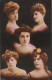 RE 16- PORTRAITS DE FEMMES PAR REUTLINGER , PARIS  - 2 SCANS - Vrouwen