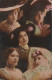 RE 16- PORTRAITS D' ARTISTES FEMMES PAR REUTLINGER , PARIS  - 2 SCANS - Artiesten