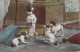 RE 18 - CHIEN ET CHIOTS  : JACK RUSSEL TERRIER - ILLUSTRATEUR - 2 SCANS - Chiens