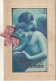 RE 20- " BONNE ANNEE " - CARTE LIVRET GAUFREE - COUPLE AMOUREUX - 2 SCANS - Nouvel An