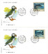 Faroe Islands 1990;  The Island Of Nolsoy;  Set Of 4 On FDC (Foghs Cover). - Färöer Inseln
