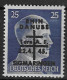 France Libération Sigmaringen Mayer N° 13 Neuf ** MNH. Signé Calves. TB - Liberazione