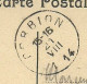 Kaart Stempel CORBION Op 21/08/1914 (Offensief W.O.I) - Zona Non Occupata