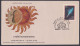 Inde India 1985 FDC International Astronomical Union, New Delhi, Astronomy, Science, First Day Cover - Altri & Non Classificati