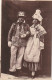 SO 13- COSTUMES NORMANDS - COUPLE - FEMME AVEC COIFFE - TAMPON CABOURG - 2 SCANS - Basse-Normandie