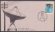 Inde India 1982 FDC Telephone Services, Communication, Telephones, Satellite Dish, First Day Cover - Andere & Zonder Classificatie