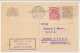 Briefkaart G. 122 I / Bijfrankering Amsterdam - Duitsland 1921 - Ganzsachen