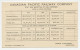 Postal Stationery Canada 1919 Mount Stephen - Pacific Railway Company - Statement Of Income - Altri & Non Classificati