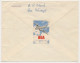 Envelop G. 31 / Bijfrankering Dordrecht - USA 1950 - Ganzsachen