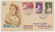 Cover / Postmark Germany / Saar 1953 National Aid - Children - Rubens - Titian - Autres & Non Classés
