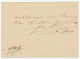 Naamstempel Huissen 1880 - Lettres & Documents