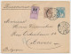 Envelop G. 9 / Bijfrankering Aangetekend Rotterdam - Belgie 1904 - Ganzsachen