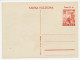 Postal Stationery Poland 1948 Easter Bunny - Pasqua