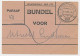 Treinblokstempel : Groningen - Zwolle C 1951 - Unclassified