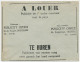 Postal Cheque Cover Belgium 1937 Car - Fiat - Voitures