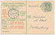 Spoorwegbriefkaart G. NS216 F - Valkenburg - Hulsberg 1929 - Postwaardestukken