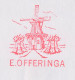 Meter Cover Netherlands 1993 Windmill - Groningen - Windmills