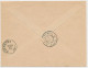 Envelop G. 8 / Bijfrankering Uden - Belgie 1902 - Postwaardestukken