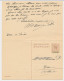 Briefkaart G. 221 / Bijfrankering Edam - Belgie 1928 - Postwaardestukken