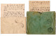 ILE DE ROUAD ET PORT SAID 2 LETTRES AVEC CORRESPONDANCE  1916 PREMIERE GUERRE MONDIALE - Covers & Documents