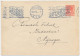 Envelop G. 22 Groningen - Nijmegen 1929 - Postwaardestukken