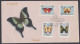 Inde India 1981 FDC Butterfly, Butterflies, First Day Cover - Other & Unclassified