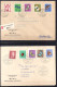 Suiza Lote De 5 Cartas Nº Yvert 512/16 + 539/43 + 531/35 +526/30 + 548/52 - Covers & Documents