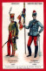 2 Chromos Chocolat Guérin-Boutron Et De L'Union. Uniformes : Hussards, Général De Division Et Maréchal De France. - Guérin-Boutron