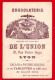 2 Chromos Chocolat Guérin-Boutron Et De L'Union. Uniformes : Hussards, Général De Division Et Maréchal De France. - Guérin-Boutron