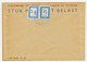 Emissie Port 1947 Dienst Envelop Hilversum  - Unclassified