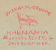 Meter Cut Germany 1970 Flag - Rhenania - Autres & Non Classés