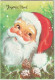 RE Nw3- " JOYEUX NOEL " - PERE NOEL , FORET ET ANIMAUX - CARTE SYSTEME POP UP , ENVELOPPE ET CELLOPHANE - ILLUSTRATEUR - Kerstman