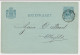 Briefkaart G. 25 Particulier Bedrukt Vlissingen - Duitsland 1885 - Postal Stationery