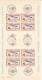 AC-249: FRANCE:  Blocs Feuillet N°6b Obl-6(2) Obl Différentes   Tous Avec Gomme) - Mint/Hinged