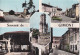 SO Nw-(32) SOUVENIR DE GIMONT - CARTE MULTIVUES :  CALVAIRE ,  COUVERTS ,  ROUTE DE TOULOUSE , PLACE DES HALLES - Autres & Non Classés