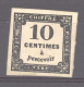 France   -  Taxe   :  Yv  2A  *  Faux - 1859-1959.. Ungebraucht