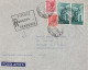 Italie Lettre Recommandée Firenze Pour Les Etats Unis 1955 - 1946-60: Poststempel
