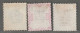 GRANDE BRETAGNE - N°101+102+103 Nsg (1887/1900) Victoria - Unused Stamps