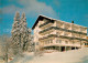 73722598 Kniebis Freudenstadt Cafe Guenter Hotel Garni Winter Schnee Kniebis Fre - Freudenstadt