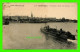 SHIP, BATEAUX, GUERRE - SORTIE D'UN TORPILLEUR À SAINT-MALO (35) - VUE GÉNÉRALE - CIRCULÉE UN 1914 -  GERMAIN T GUÉRIN - - Warships